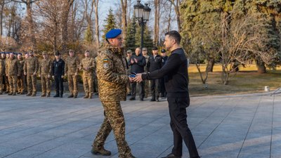 26 Закарпатський полк Національної гвардії отримав стрічку з почесним найменуванням