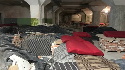 Укриття, яке використовують студенти і працівники коледжу у Тернополі Укриття, яке використовують студенти і працівники коледжу у Тернополі
