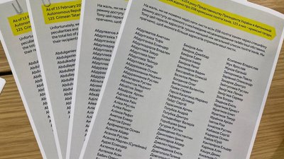 Список політвʼязнів, яким можна надіслати листа Список політвʼязнів, яким можна надіслати листа