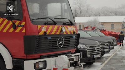 Винницькі рятувальники отримали нову техніку та спецобладнання