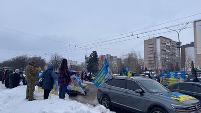 Акція на підтримку полонених відбулася у Черкасах