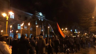 В Івано-Франківську вшанували полеглих у бою під Крутами В Івано-Франківську вшанували полеглих у бою під Крутами