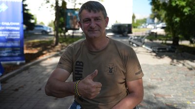 у Сумах ветерани спробували себе в паралімпійському спорті