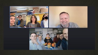 Щоб очистити річку Остер: у Ніжині ліцеїсти розробили підводний дрон