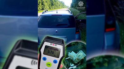 П'яний водій на Чернігівщині: водій з рівнем алкоголю вище у 18 разів пропонував хабар