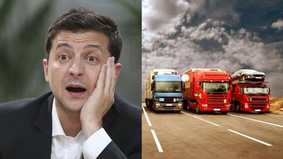 "Не всі будуть щасливі". Зеленський попередив далекобійників про штрафи після зважування фур