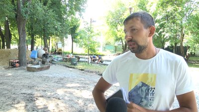 У Житомирі реконструюють сквер на майдані Путятинському У Житомирі реконструюють сквер на майдані Путятинському