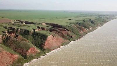 На Станіславських скелях на Херсонщині зацвіли іриси На Станіславських скелях на Херсонщині зацвіли іриси
