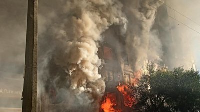 Пожежа у Краматорську