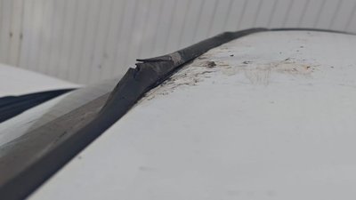 Пошкоджене авто очільника облгазу