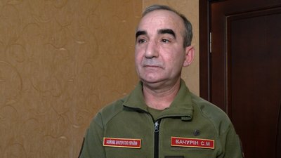 Ветеран АТО Сергій Бачурін став "хрещеним побратимом" для 3-річного чернігівця