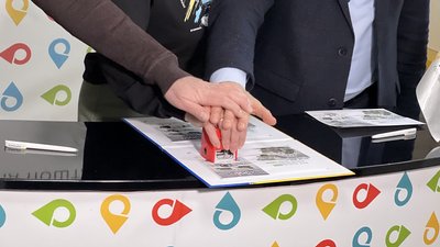 "Зброя перемоги": в Тернополі погасили марки "Зброя перемоги": в Тернополі погасили марки
