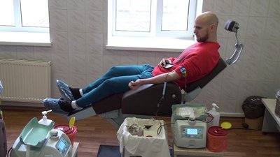 Акція "Крапля сильної крові" відбулася в Запоріжжі Акція "Крапля сильної крові" відбулася в Запоріжжі