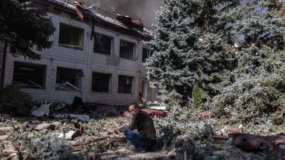 Удар по евакуаційному пункту на Донеччині 20 вересня