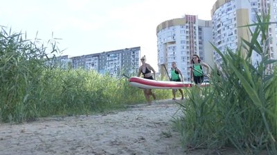 Черкаські сапбордистки готуються до перших змагань у новому сезоні Черкаські сапбордистки готуються до перших змагань у новому сезоні