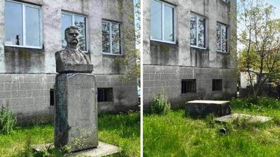 На Закарпатті демонтували пам’ятники Горькому, Зої Космодем’янській та Валі Котику На Закарпатті демонтували пам’ятники Горькому, Зої Космодем’янській та Валі Котику
