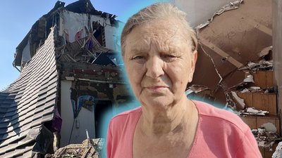 Жінка самостійно вибралася з пошкодженого шахедом будинку