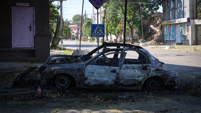 дрон, обстріл, Херсон