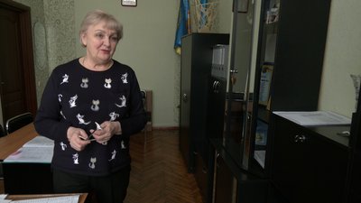 Директорка навчально-реабілітаційного закладу Леся Волинець Директорка навчально-реабілітаційного закладу Леся Волинець