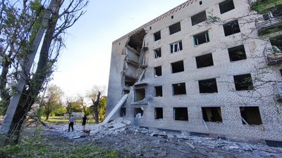Наслідки обстрілу Краматорська