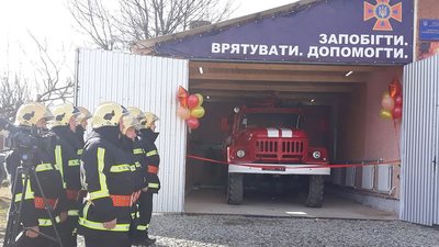 У Рожнівській ОТГ почала роботу добровільна пожежна команда