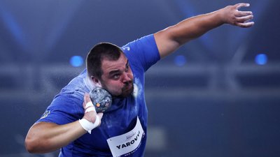 Український штовхальник ядра Олександр Яровий на чемпіонаті світу-2025 з параатлетики
