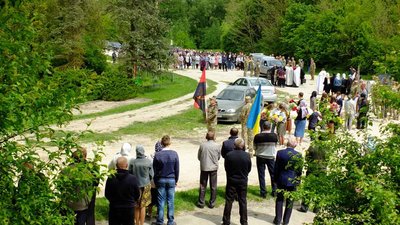Похорон, військовий, Тернопільщина, травень 2024 Похорон, військовий, Тернопільщина, травень 2024