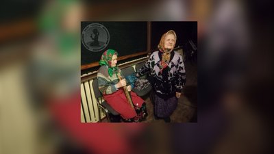 89-річна Ганна Юр'єва та 87-річна Катерина Журбенко