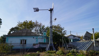 Вітряк, світло, Дніпро