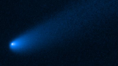 Космічний телескоп Hubble зробив знімок молодої комети на орбіті Юпітера Космічний телескоп Hubble зробив знімок молодої комети на орбіті Юпітера