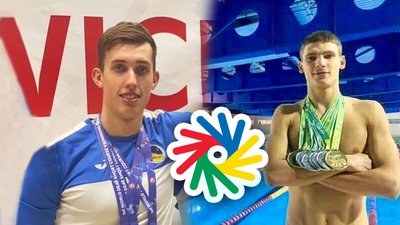 Двоє спортсменів-плавців з Чернігівщини вибороли "золото" у перший день Дефлімпійських ігор