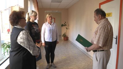 Колективу НРЦ на Волині представили нову керівницю, проти призначення якої мітингували напередодні Колективу НРЦ на Волині представили нову керівницю, проти призначення якої мітингували напередодні