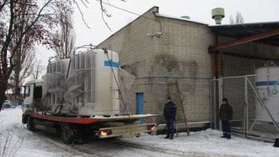 У п'яту лікарню в Сумах привезли два нових кріоциліндри (ФОТО)