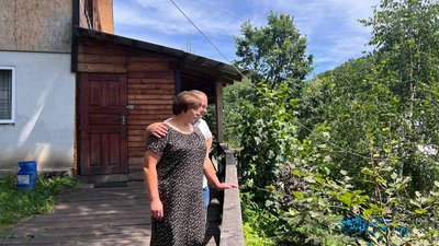 Подружжя Івана та Марії Лещуків у Розгадові Подружжя Івана та Марії Лещуків у Розгадові