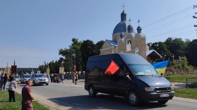 Зустріч тіла Ігоря Шубалого в селі Дмухавці Козлівської громади Зустріч тіла Ігоря Шубалого в селі Дмухавці Козлівської громади