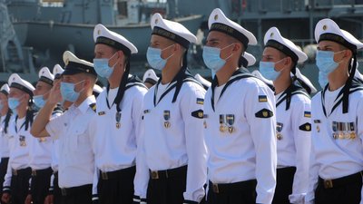 В Одесі майже 100 курсантів-моряків присягнули на вірність Україні