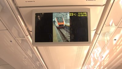 Із Черкас до Сміли запустили новий дизель-потяг Із Черкас до Сміли запустили новий дизель-потяг