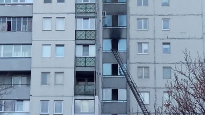 На Черкащині під час пожежі врятували чоловіка