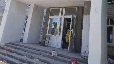 Ремонт у гімназії в селі Андріївка
