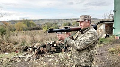 Сапер-гранатометник з Хмельниччини відзначив 60-річний ювілей "на нулі" Сапер-гранатометник з Хмельниччини відзначив 60-річний ювілей "на нулі"