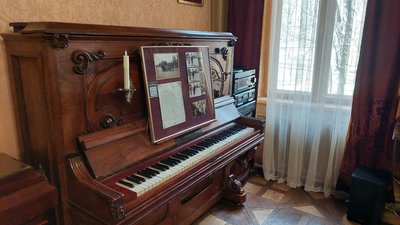 Фортепіано у музеї Соломії Крушельницької Фортепіано у музеї Соломії Крушельницької
