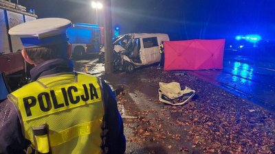 У Польщі в дорожній аварії загнув українець У Польщі в дорожній аварії загнув українець