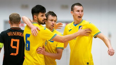 Збірна України здобула третю поспіль перемогу в кваліфікації на чемпіонат світу-2024 з футзалу