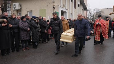 похорон, андрій вегера, обстріл РФ