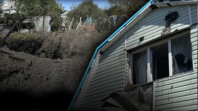 Вирва серед будинків: наслідки атаки РФ на Кременчук 9 вересня