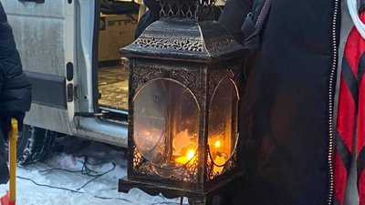 Харківські пластуни передали Віфлеємський вогонь Харківські пластуни передали Віфлеємський вогонь