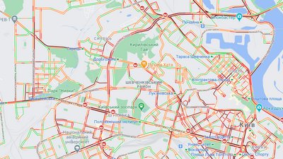 Карта заторів Карта заторів