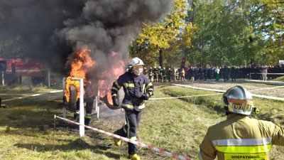 На Львівщині провели навчання для новопризначених рятувальників