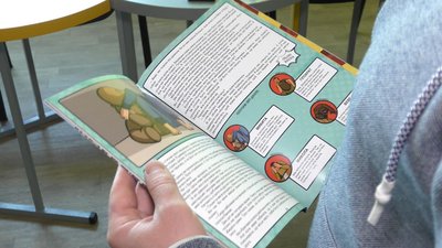 Щоб показати світу про війну в Україні: у Черкасах презентували книгу-комікс