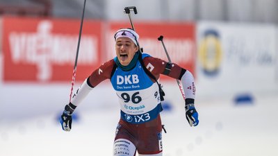 Латвійський біатлоніст Ріхардс Лозберс став наймолодшим учасником масстартів Кубка світу